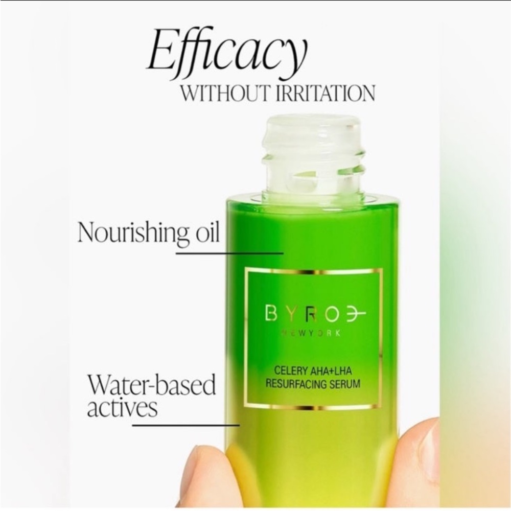 Byroe Celery AHA + LHA Resurfacing Serum • FS NIB Saks 5th Ave New - Picture 8 of 12